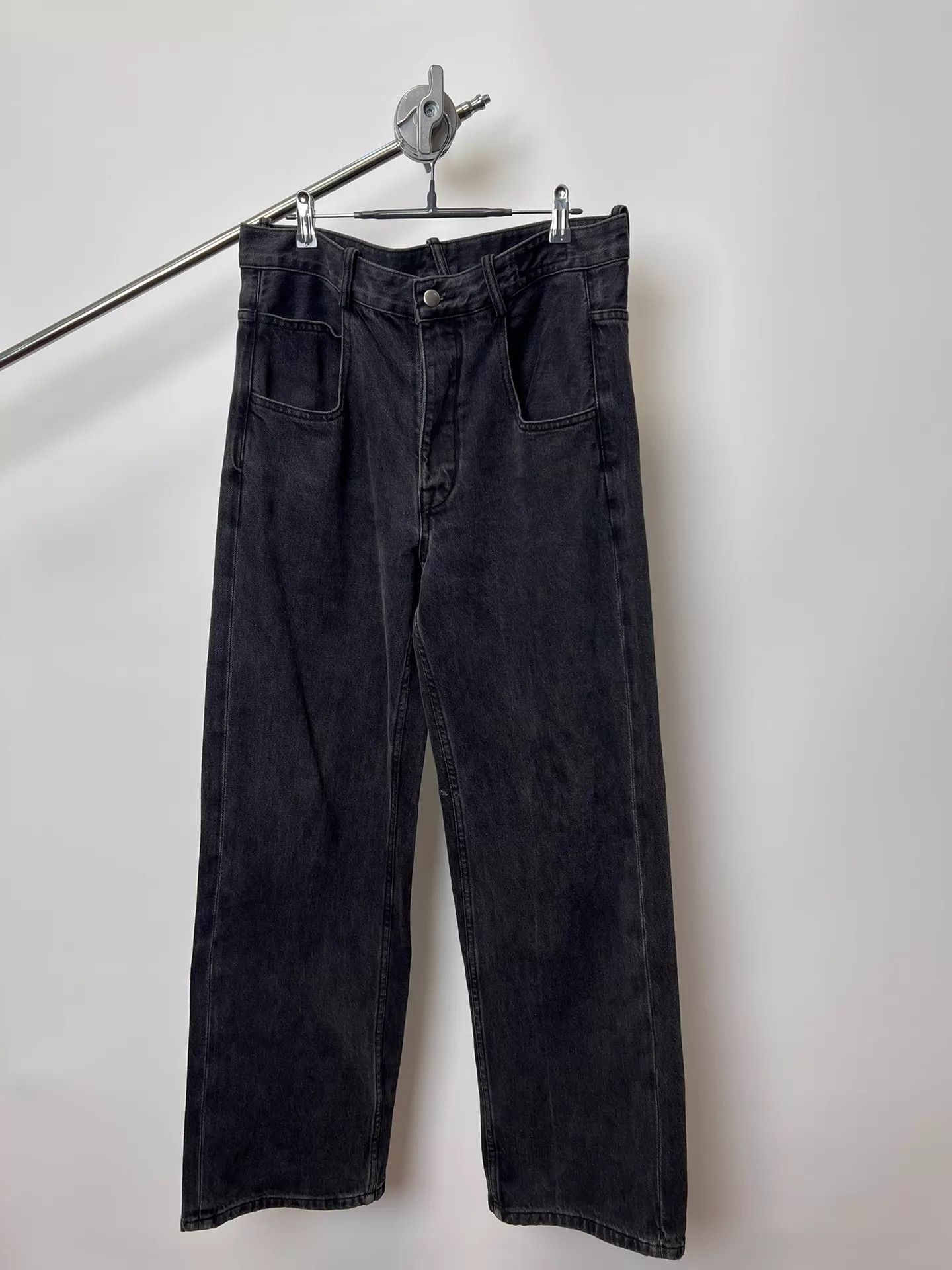 【NOS】Ann demeulemeester 変形ジョッパーズパンツ アンドゥムルメステールのワイドレッグパンツ | HUES 福岡セレクトショップ