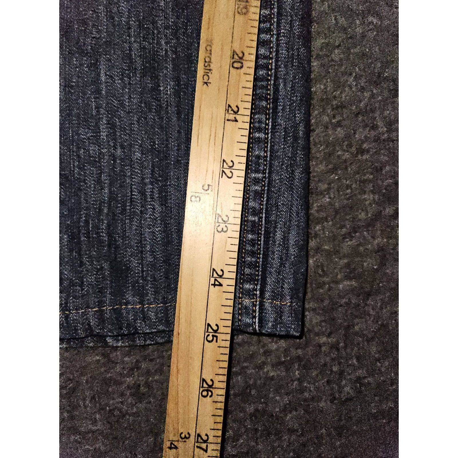 The Territory Ahead Territory Ahead Jeans Straight Leg 33x30 Denim Blue Men Regular Waist 90s Logo Used Size US 33 - 5 Thumbnail