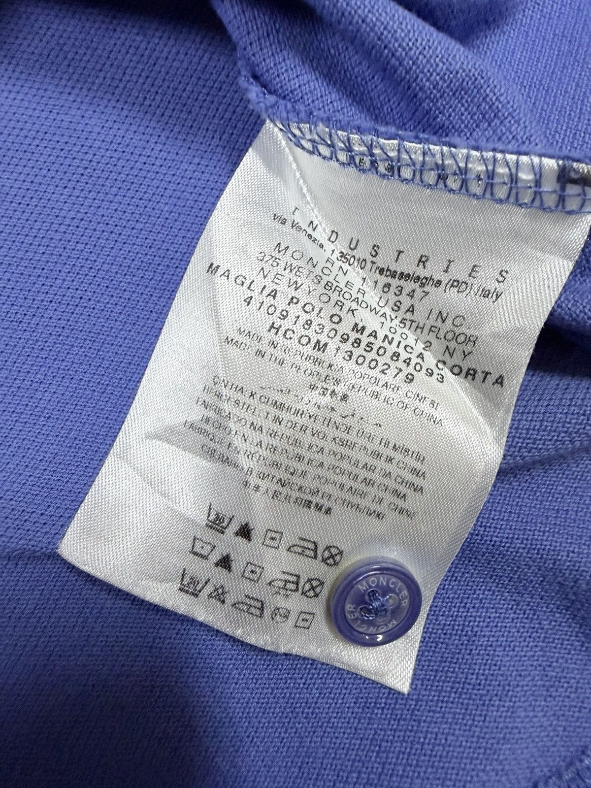 Moncler Authentic🔥Moncler Maglia Polo Manica Corta Size US XL / EU 56 / 4 - 15 Thumbnail