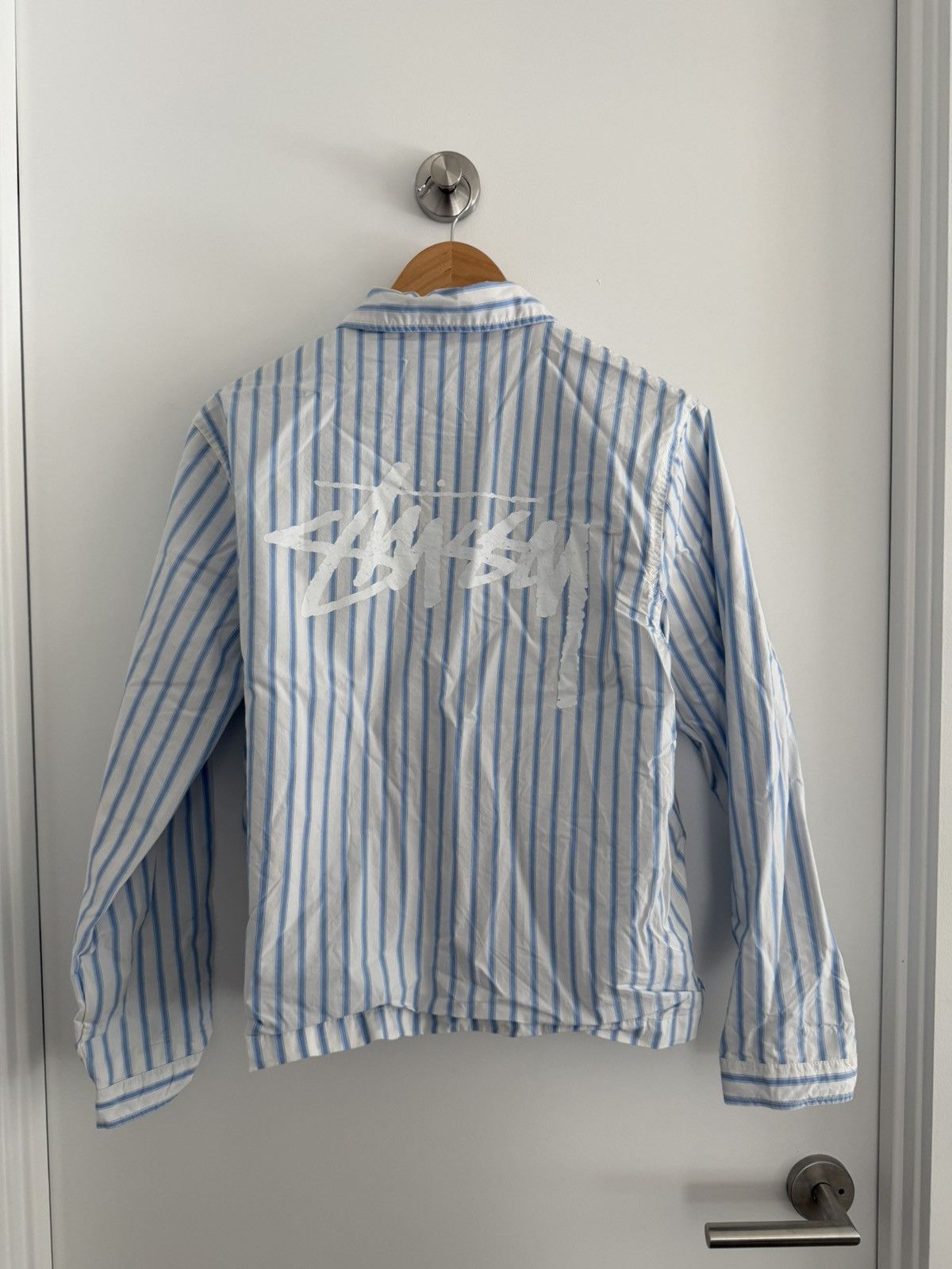 Stussy Stussy Stripe Work shirt size S Size US S / EU 44-46 / 1 - 5 Thumbnail
