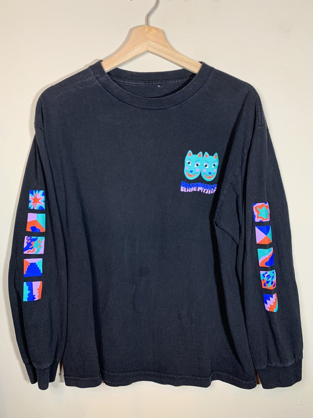 *RARE* Basement Beside Myself Album Art Long Sleeve Shirt