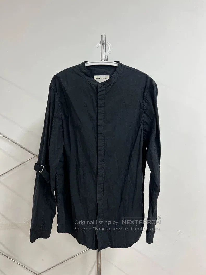 Helmut Lang HELMUT LANG HL Bondage Long Sleeve Shirt . Size US L / EU 52-54 / 3 - 1 Thumbnail