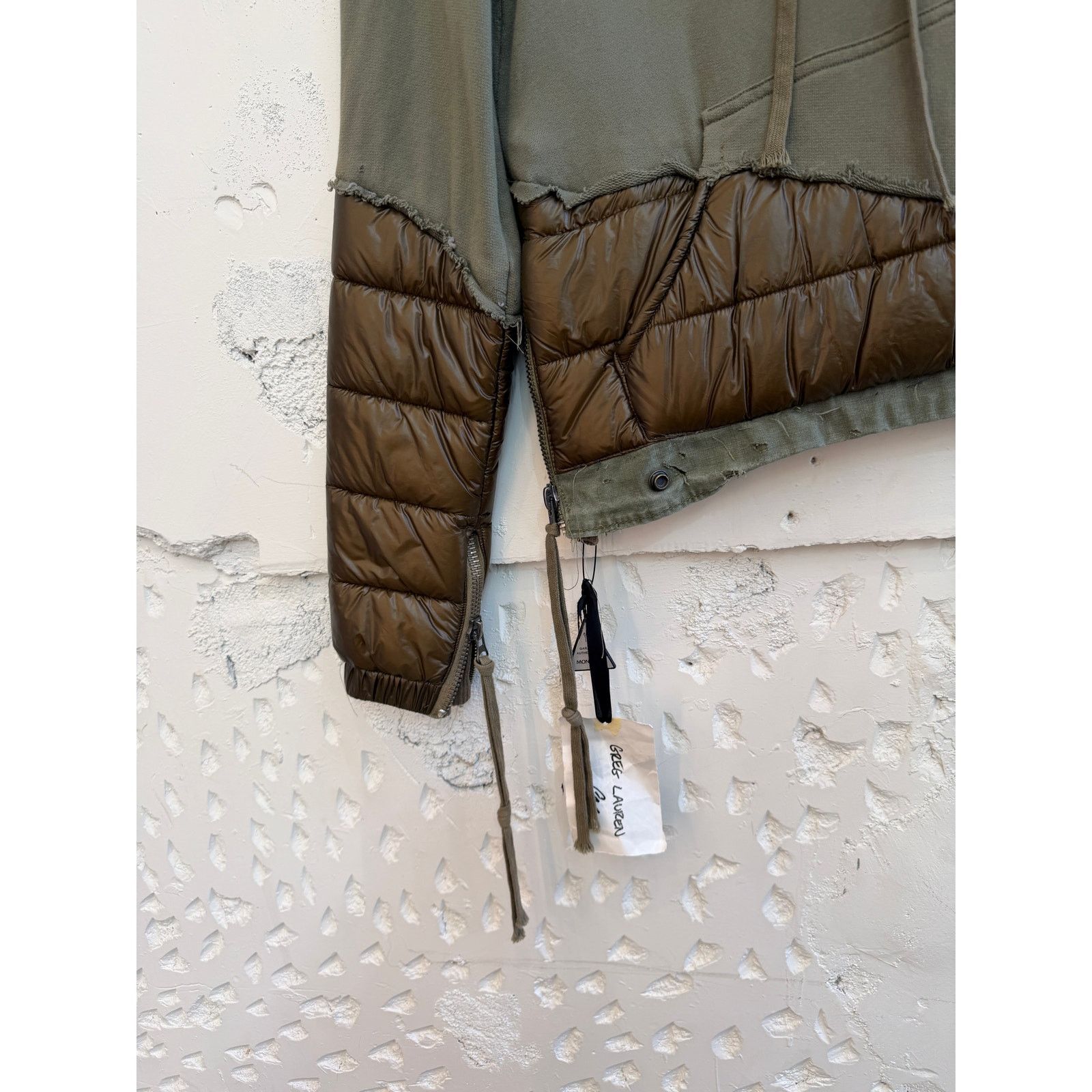 Greg Lauren Greg Lauren x Moncler SAMPLE Puffy Collide Hoodie Size M / US 6-8 / IT 42-44 - 4 Thumbnail
