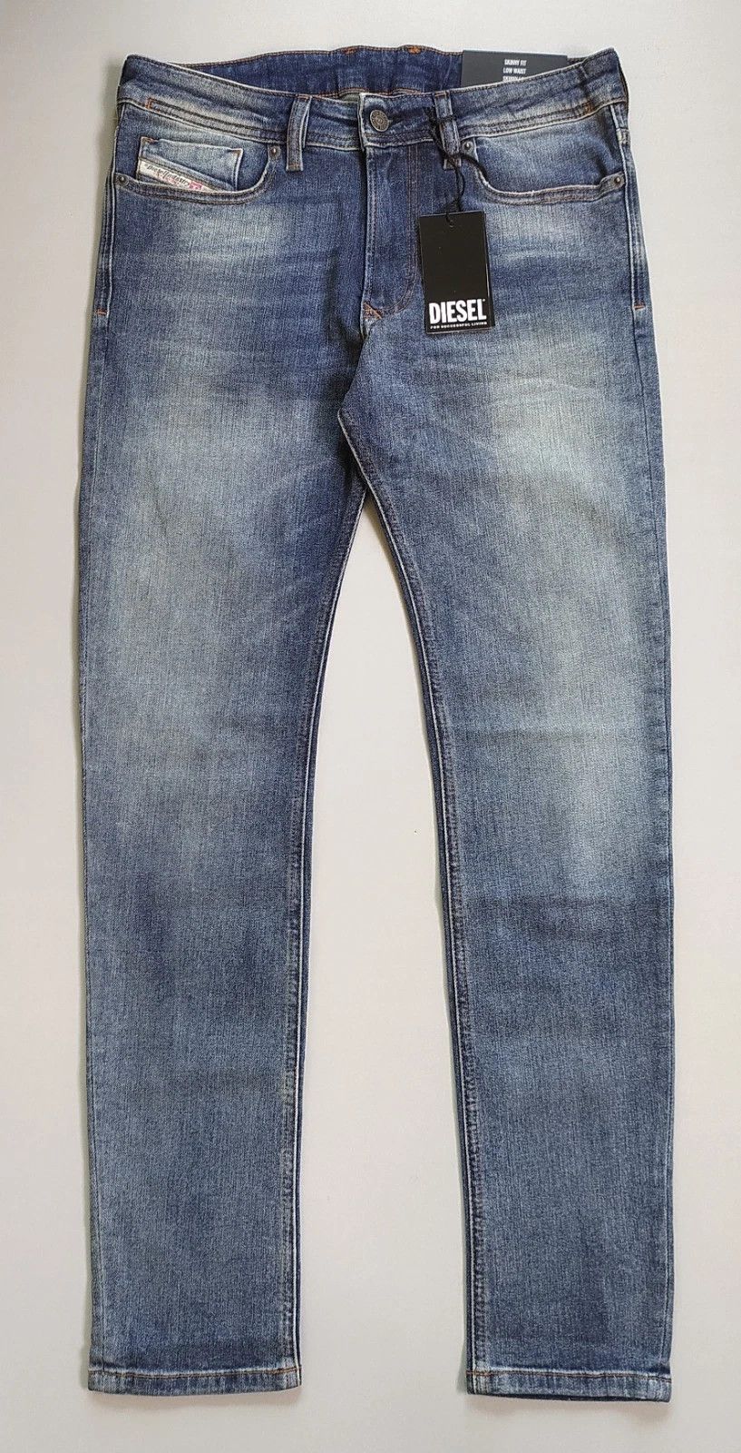 Diesel Diesel 1979 SLEENKER-R L.30 MENS JEANS T/9662 Size US 29 - 2 Thumbnail
