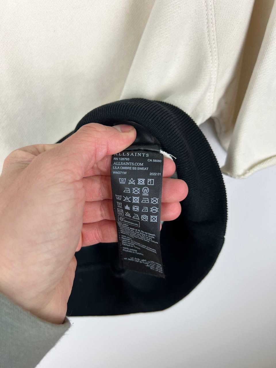 Allsaints × Vintage Allsaints luxury t-shirts woman size M Size M / US 6-8 / IT 42-44 - 5 Thumbnail