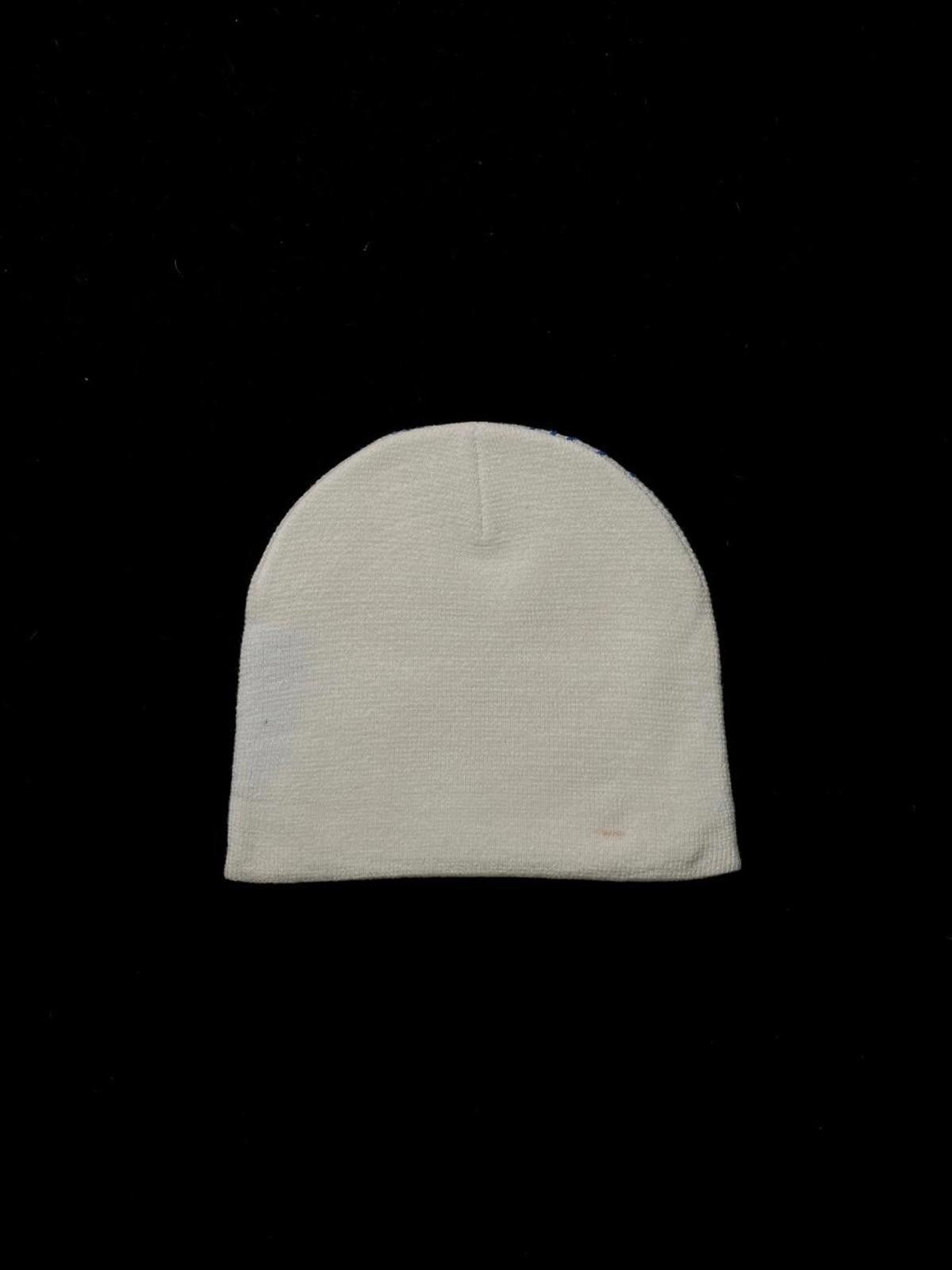Japanese Brand Rare Planet Heaven Graphic No Cuff Knit Blue Beanie OS Size ONE SIZE - 6 Thumbnail