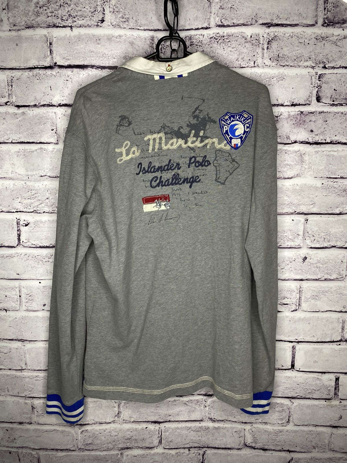 La Martina MENS Vintage La Martina Luxury Rugby Long Sleeve T-Shirt Size US XL / EU 56 / 4 - 13 Thumbnail