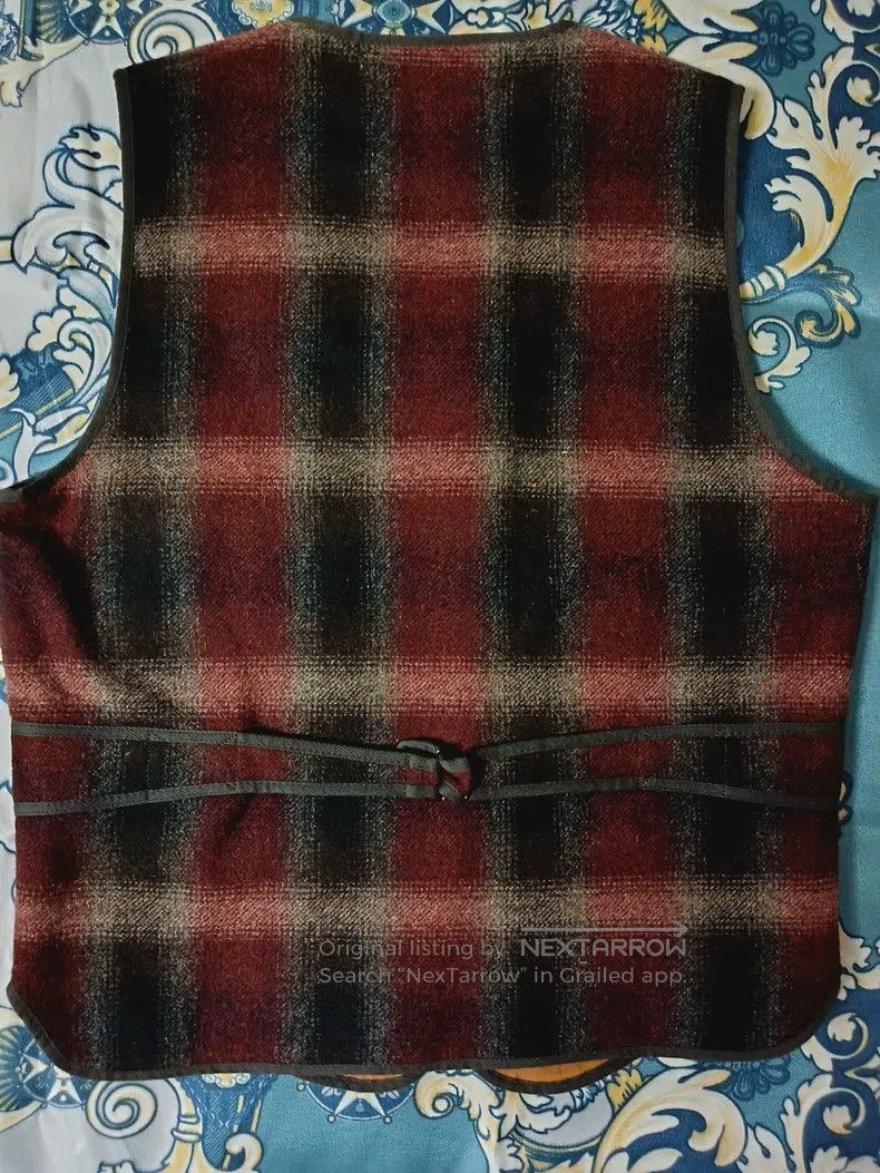 RRL Ralph Lauren RRL Ralph Lauren Red and black checkered vest Size US M / EU 48-50 / 2 - 6 Thumbnail