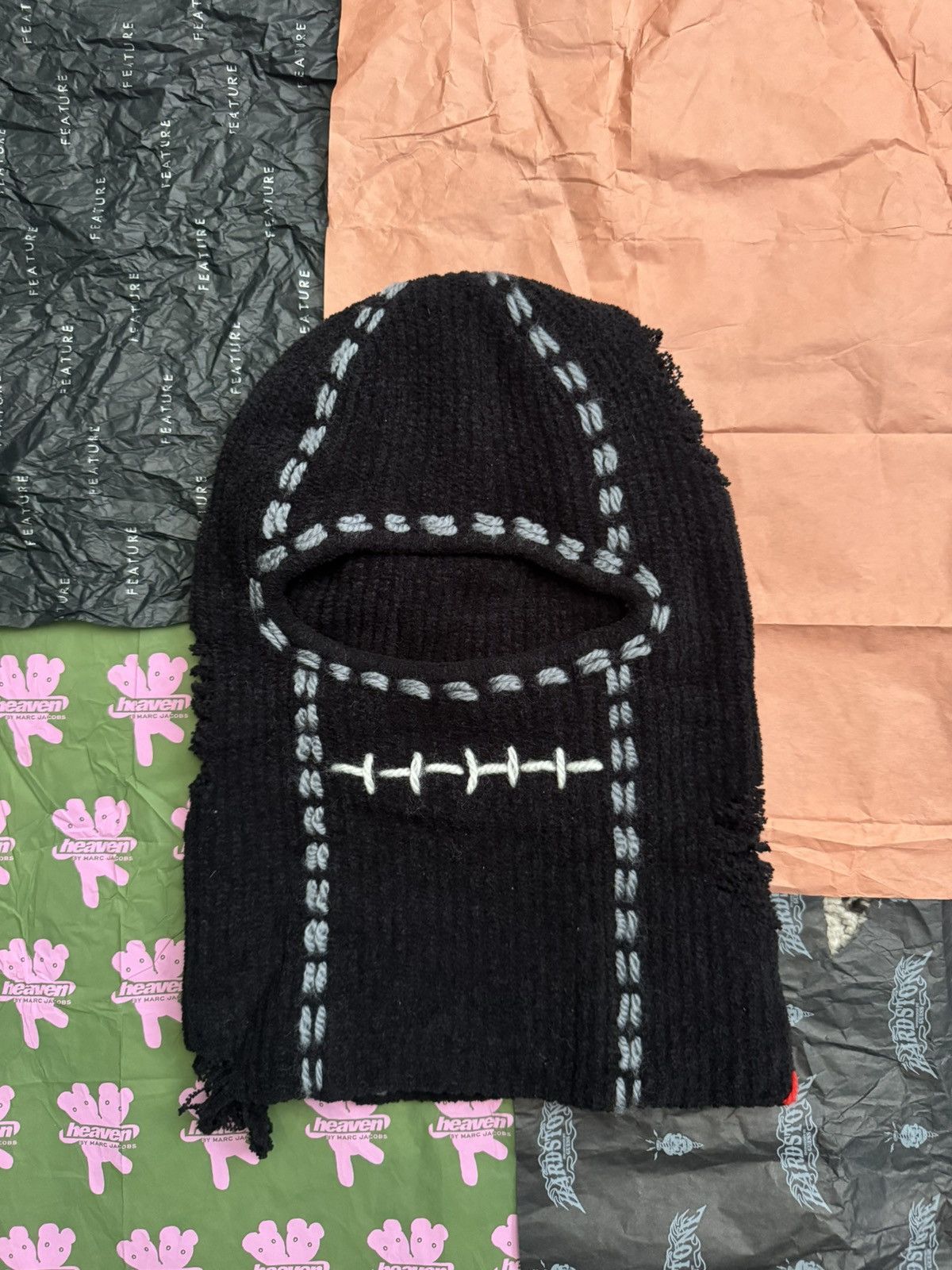 Neighborhood PG1 SAVAGE BALACLAVA / BLACK Size ONE SIZE - 1 Thumbnail