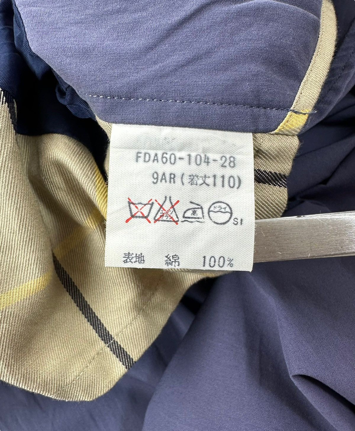 Burberry Burberry Mac Coat Classic Single-Breasted Navy Size US XL / EU 56 / 4 - 12 Thumbnail