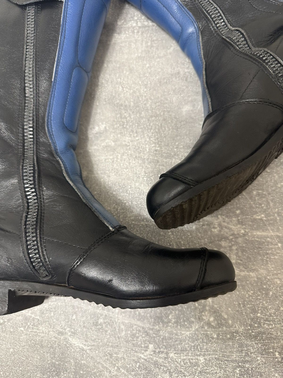 Vintage Vintage high boxer boots moto biker shoes core Size US 7 / IT 37 - 6 Thumbnail