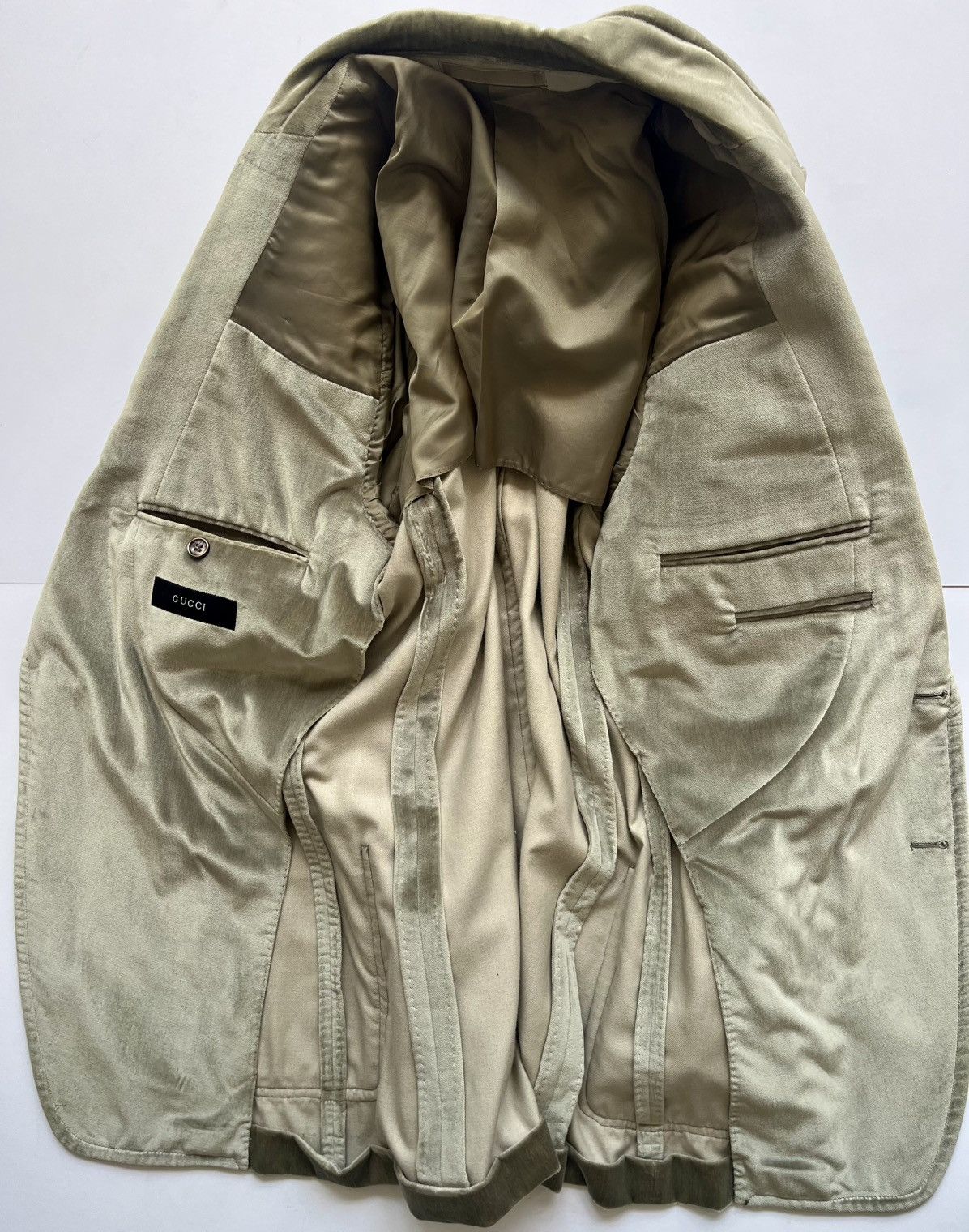 Gucci Gucci Mens Single-Breasted Jacket Size US M / EU 48-50 / 2 - 15 Thumbnail