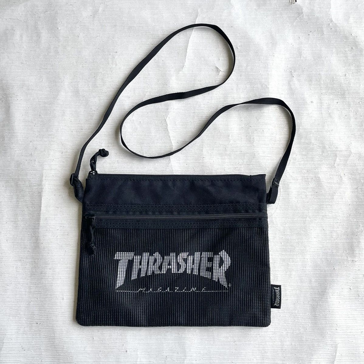 Thrasher 🔥 STREET STYLE THRASHER MAGAZINE NET SACOCHE Size ONE SIZE - 4 Thumbnail