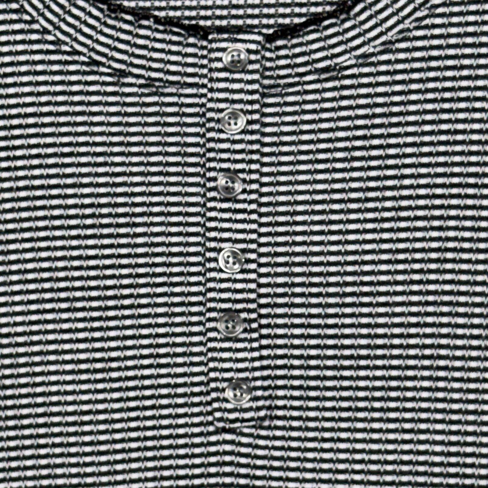 Other LOFT Striped Ribbed Henley Small 3/4 Sleeve Stretch Size S / US 4 / IT 40 - 5 Thumbnail