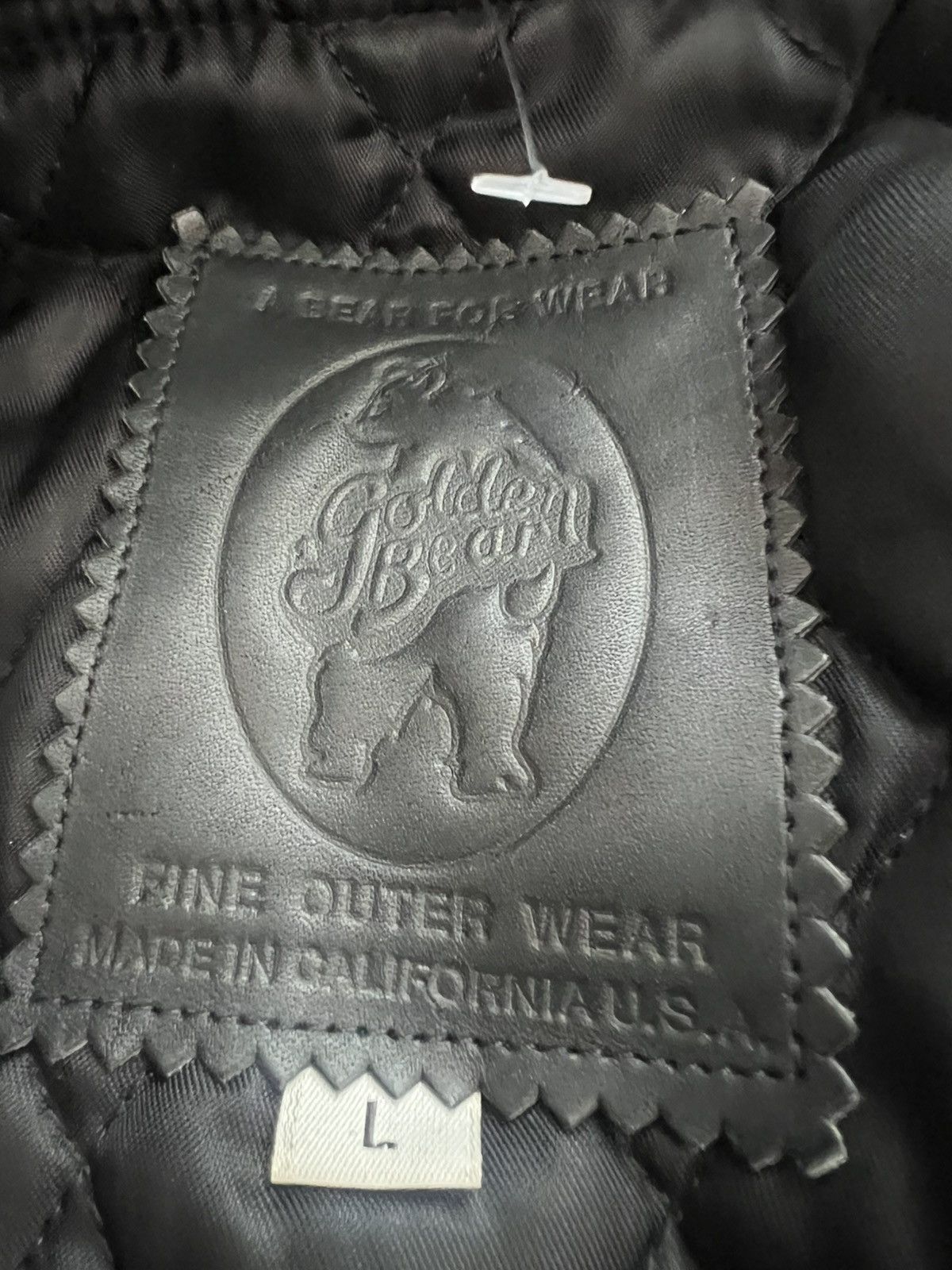 Golden Bear Golden Bear Wool & Leather Varsity Bomber Jacket Black mint Size US L / EU 52-54 / 3 - 9 Thumbnail