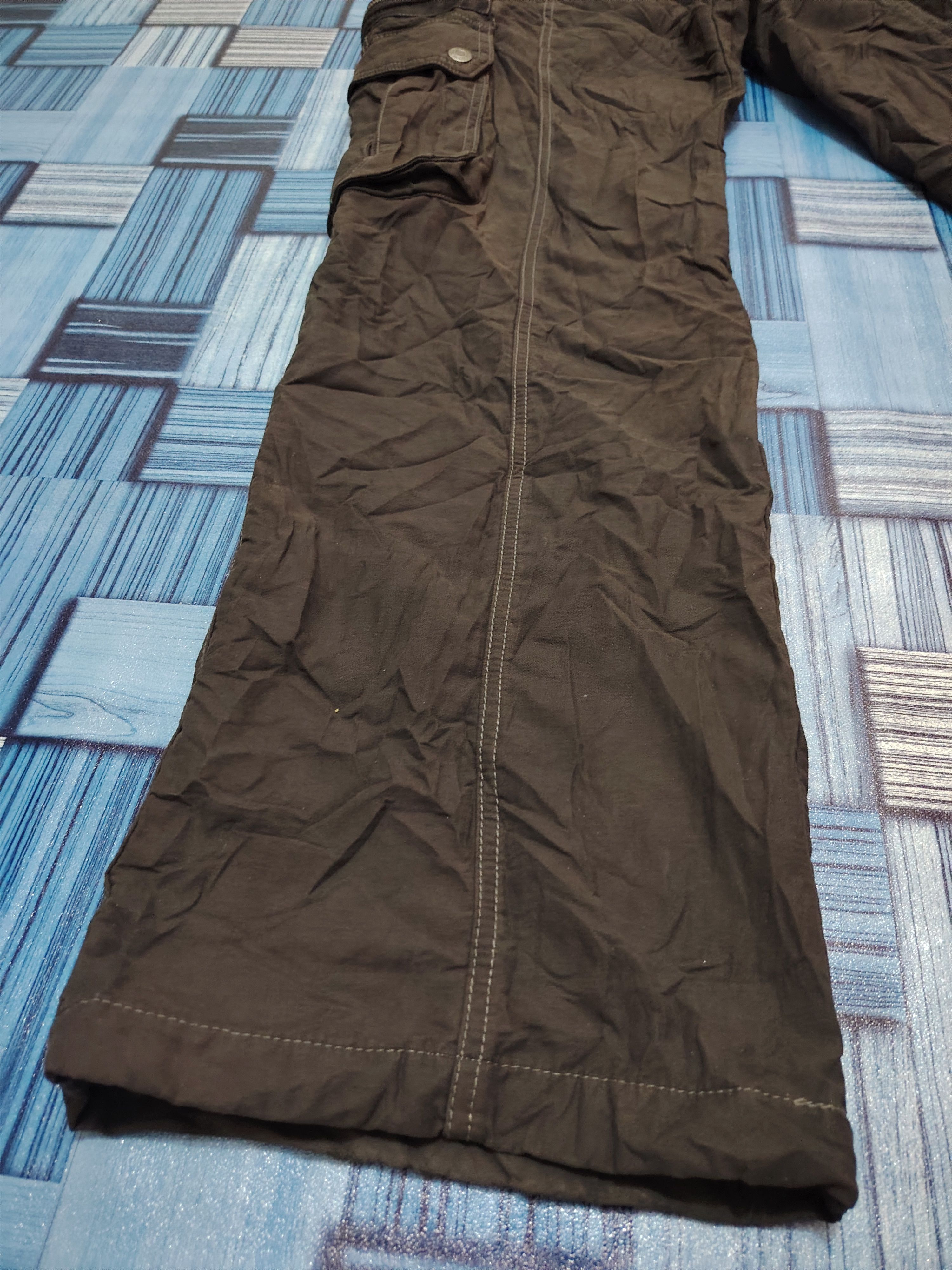 Vintage 90s Bang Bang Jeans Cargo Double Layer Pants Size US 32 / EU 48 - 4 Thumbnail