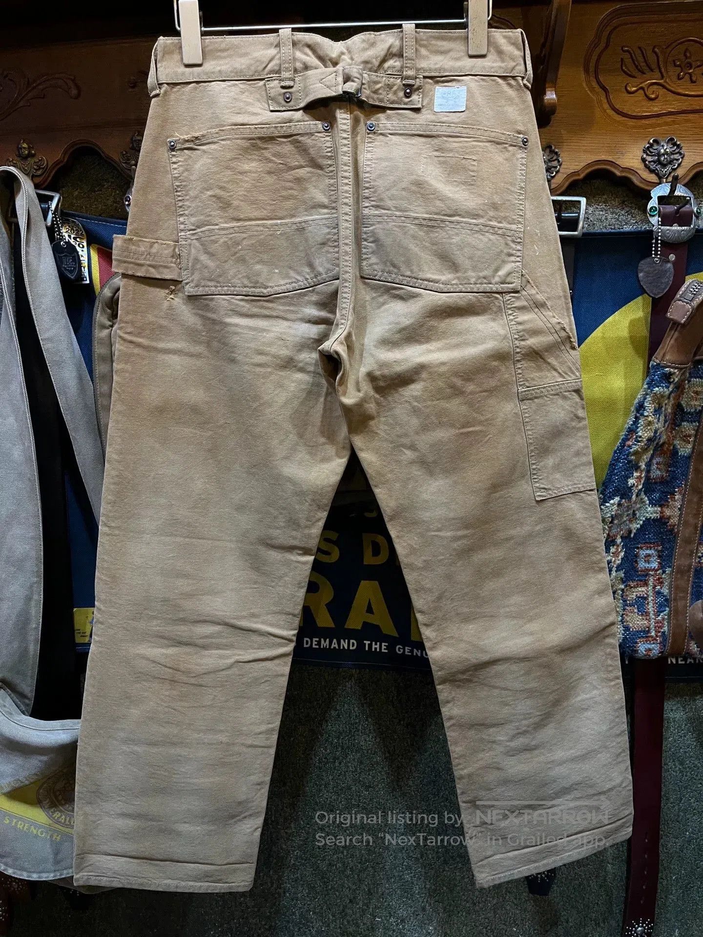 RRL Ralph Lauren RRL Classic Lumberjack Casual Pants. Size US 28 / EU 44 - 2 Thumbnail