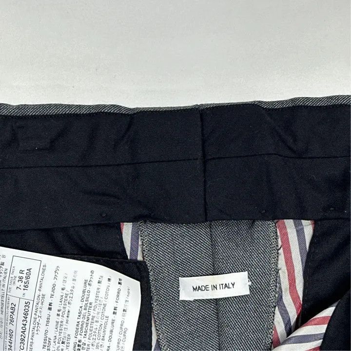 Thom Browne Thom Browne Grey Casual Trousers for Women -2507 Size 35" - 6 Thumbnail