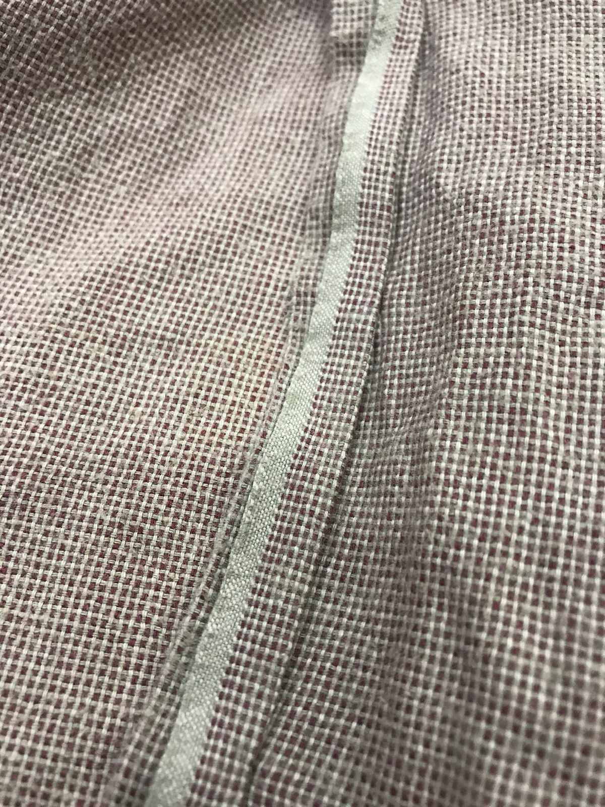 Self Edge SELVEDGE VINTAGE FLANNEL SHIRT pinkish nude Size US S / EU 44-46 / 1 - 1 Thumbnail