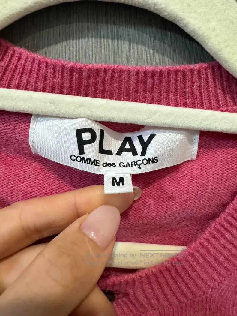 Other Comme Des Garcons Fuchsia wool knit cardigan Size M / US 6-8 / IT 42-44 - 5 Thumbnail