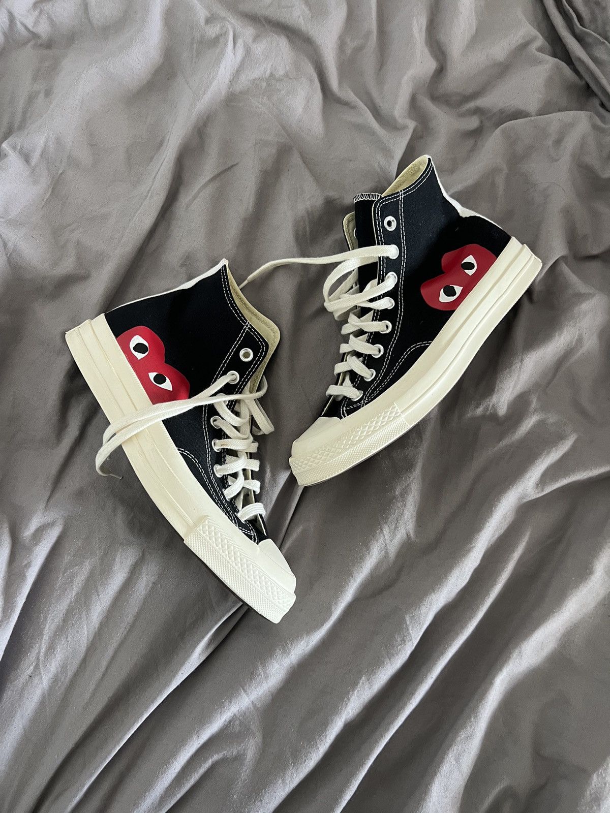 Comme des Garcons × Converse Comme de Garçon Converse Footwear Size US 8 / EU 41 - 8 Thumbnail