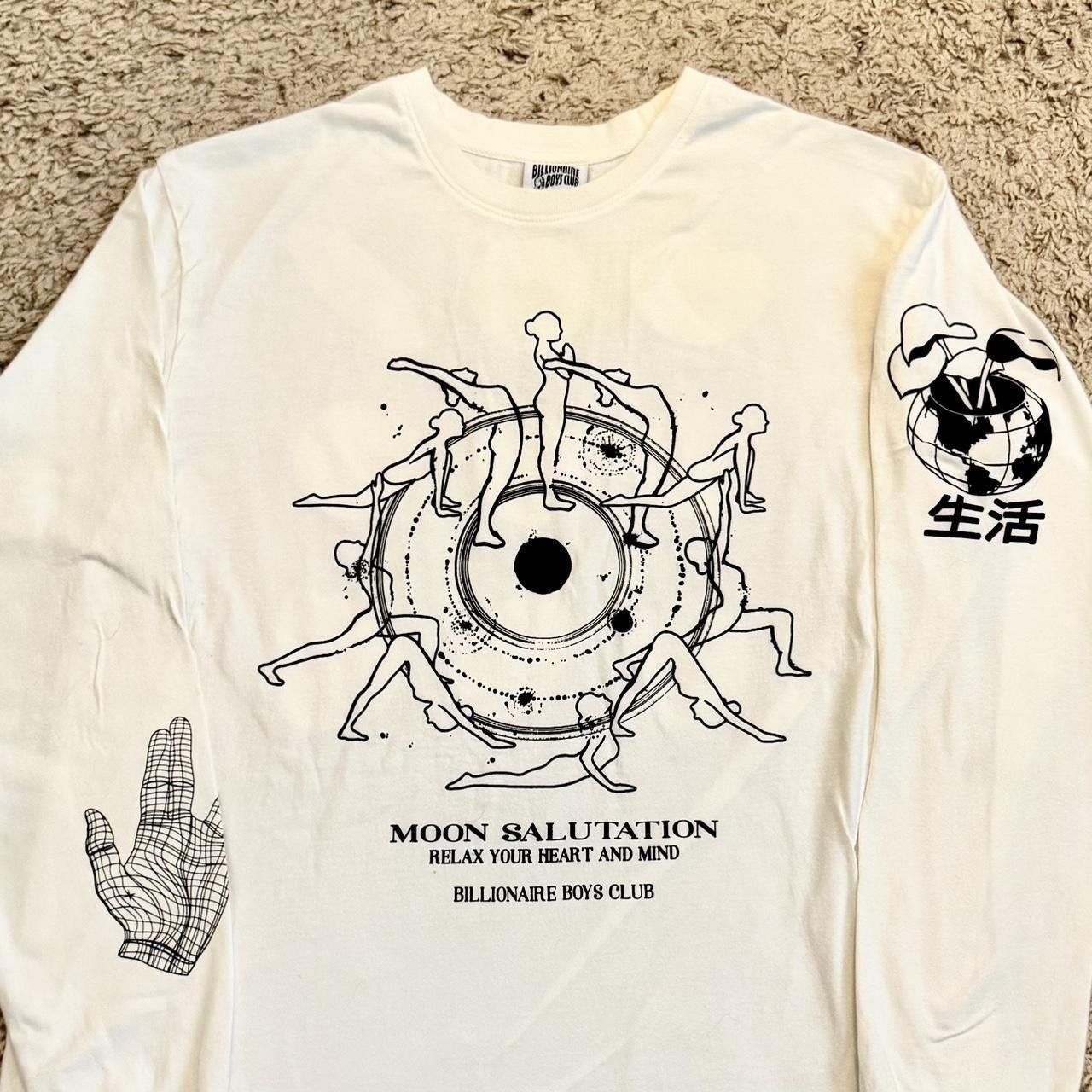 Billionaire Boys Club Billionaire Boys Club Moon Salutation Long Sleeve Tee L Size US L / EU 52-54 / 3 - 2 Thumbnail