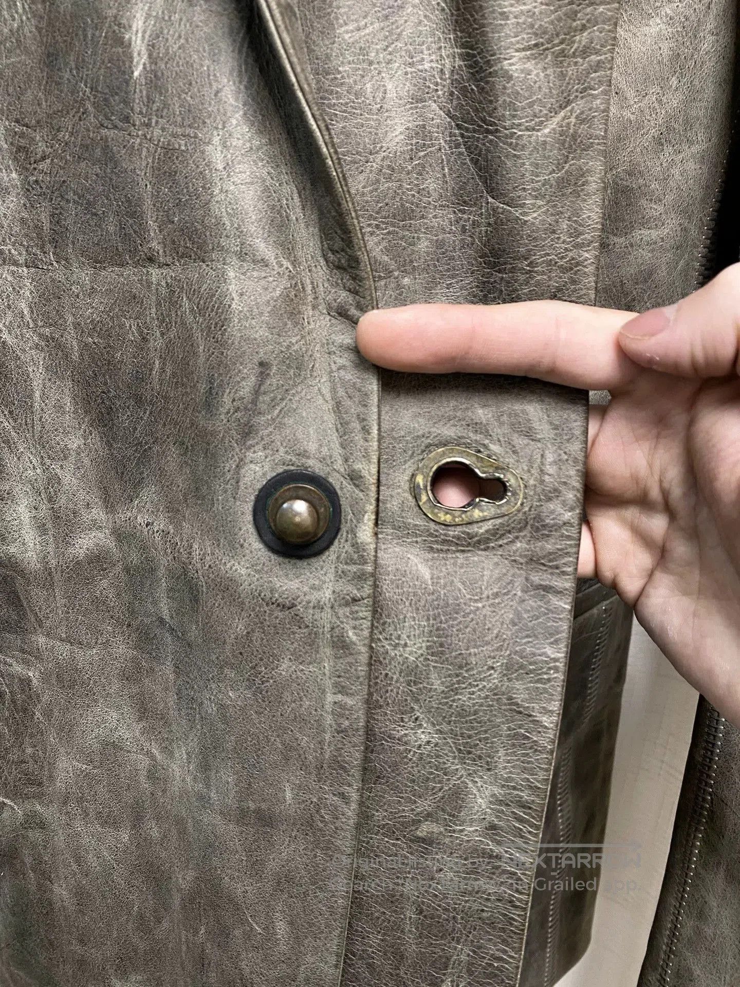 Isaac Sellam Experience Isaac Sellam Distressed Brass Buckle Blazer. Size US M / EU 48-50 / 2 - 4 Thumbnail