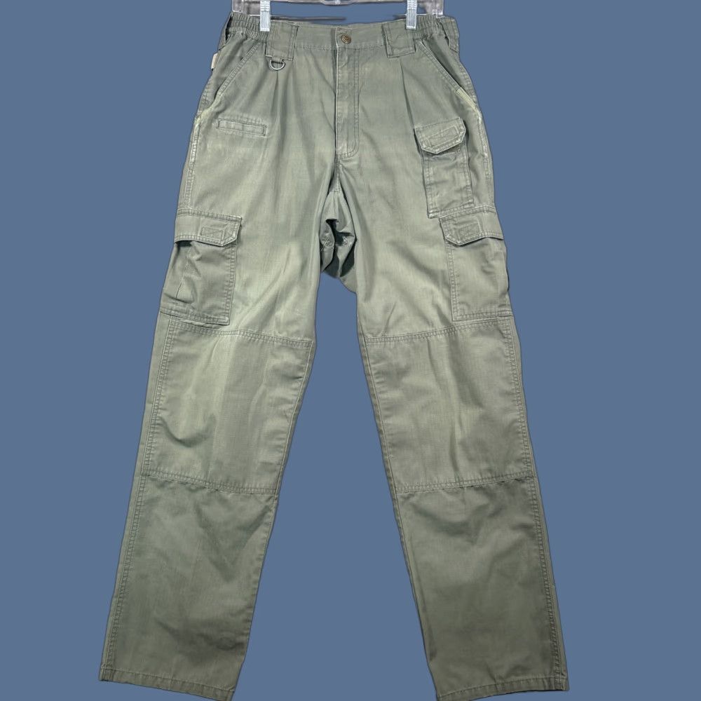 Vintage 5.11 Tactical Pants Taclite Pro Ripstop Performance Cargo Green 30x34 Regular Mens Shorts? Size US 30 / EU 46 - 1 Thumbnail