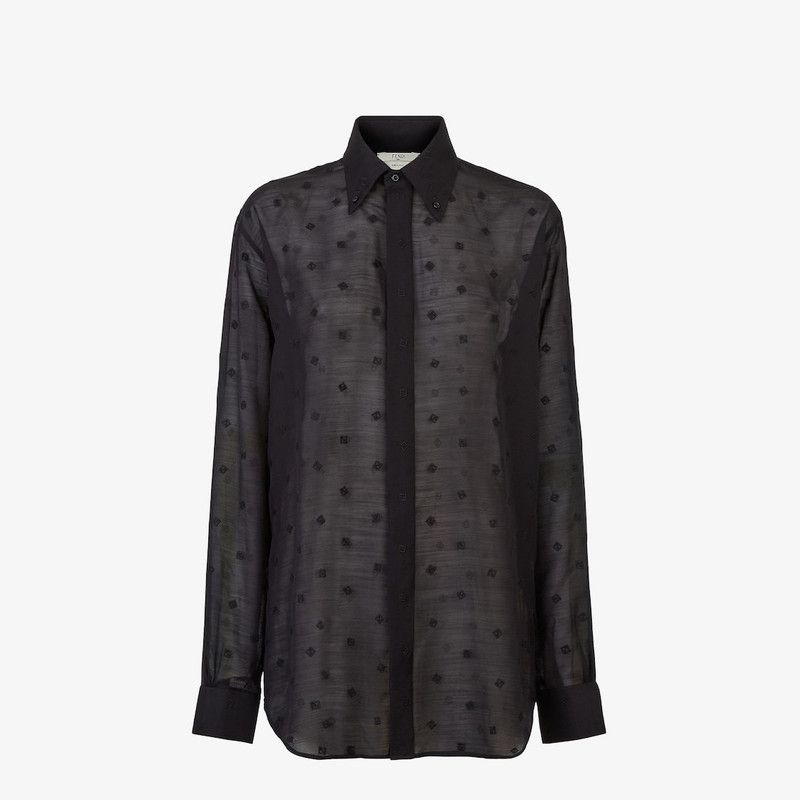 Fendi o1loc1c0426 Shirt in Black Size M / US 6-8 / IT 42-44 - 1 Thumbnail