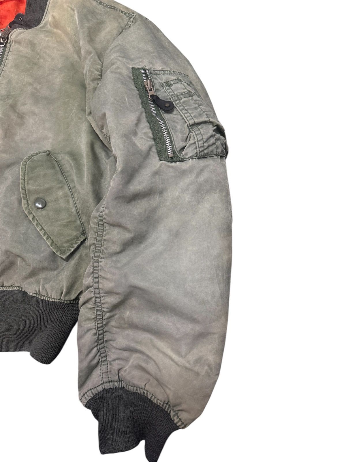 Japanese Brand Vintage MA-1 Bomber Jacket Size US L / EU 52-54 / 3 - 6 Thumbnail