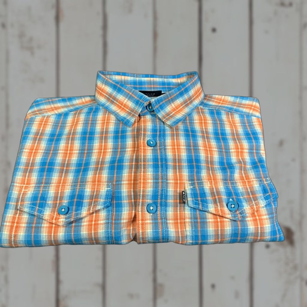 KAVU KAVU Men's Short Sleeve Button-Up Outdoor Shirt, Multicolor Plaid, Size M Size US M / EU 48-50 / 2 - 1 Thumbnail