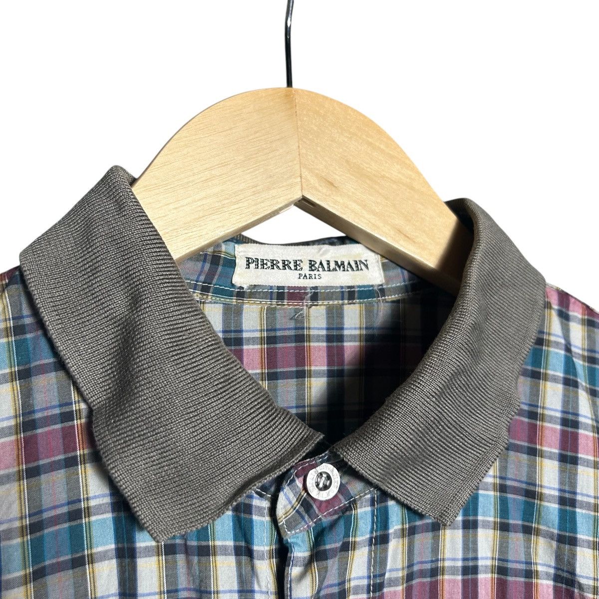 Pierre Balmain × Vintage Vintage Pierre Balmain Paris Polo Shirt Size US L / EU 52-54 / 3 - 4 Thumbnail