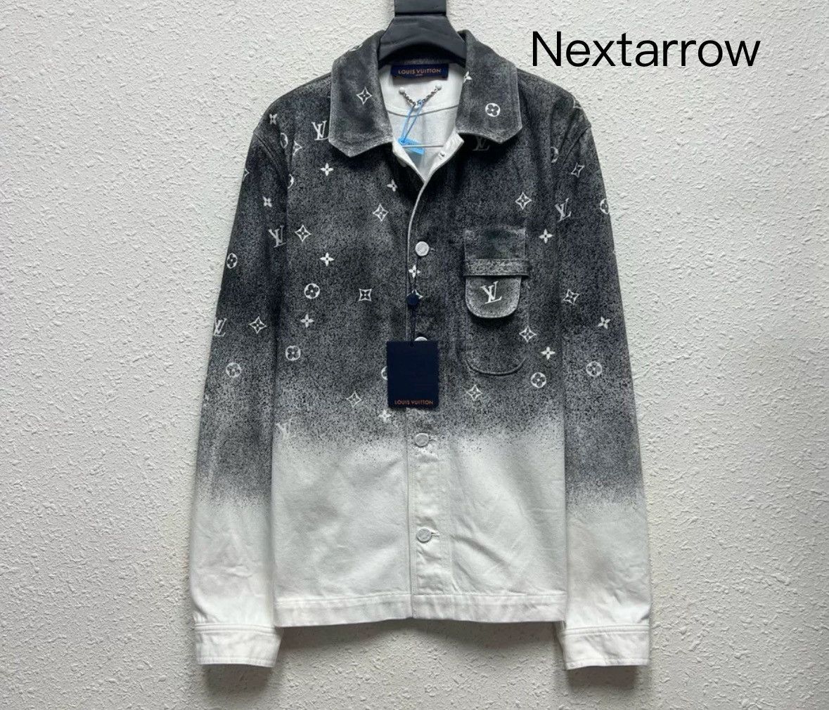 LOUIS VUITTON LV starry sky gradient denim jacket