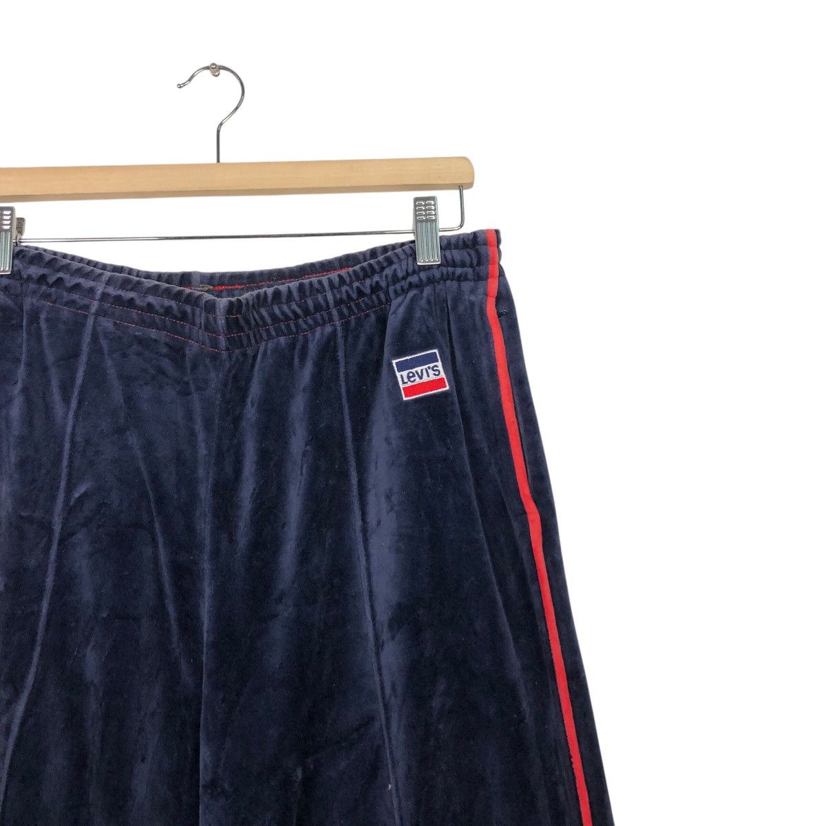 Levi's Levi’s Velour Track Pant — Navy Plush w/ Red Side Line Size US 30 / EU 46 - 7 Thumbnail