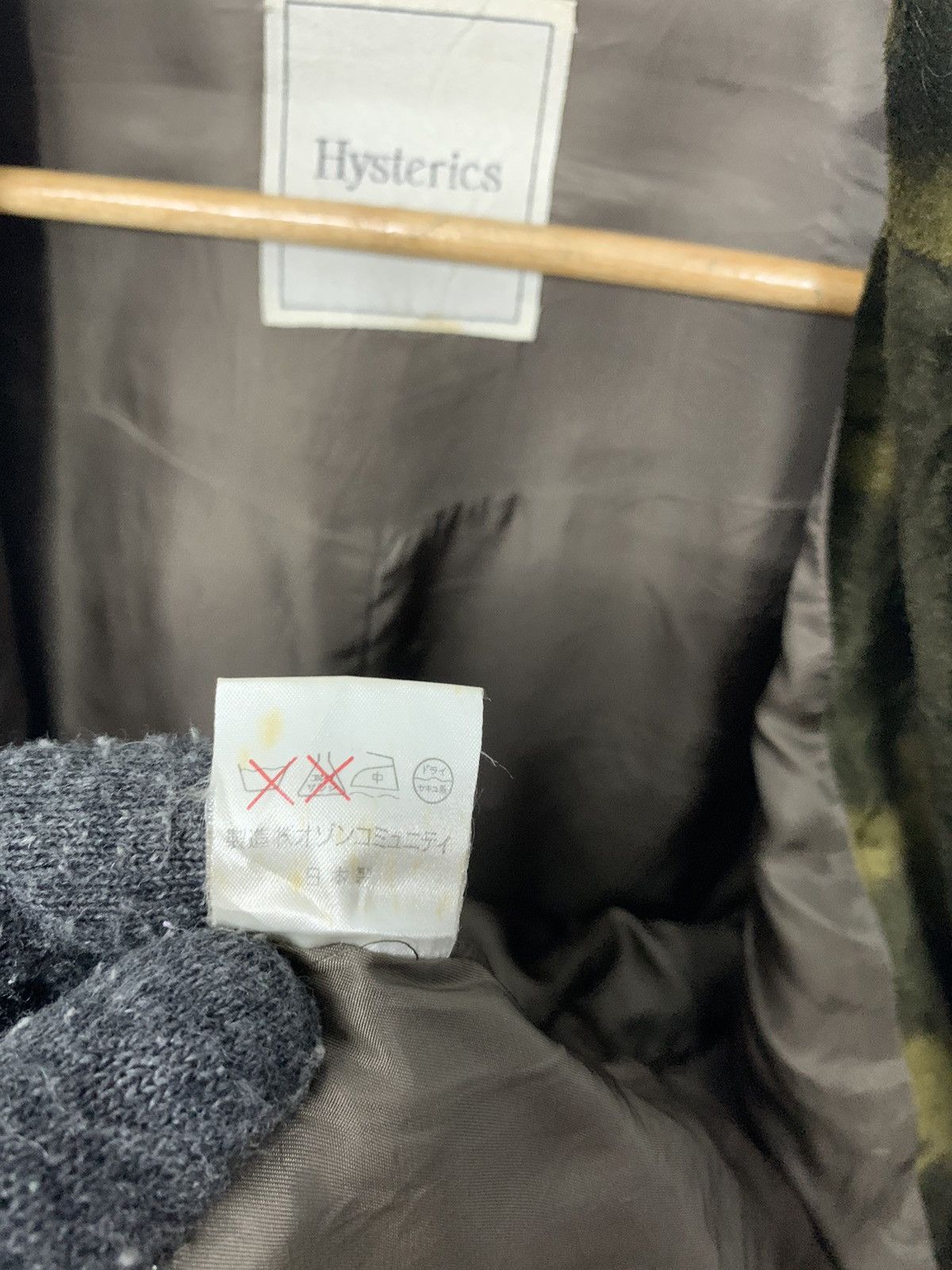 Hysteric Glamour Very Rare Vintage Hysteric Glamour Camouflage Trench Coat Size ONE SIZE - 7 Thumbnail