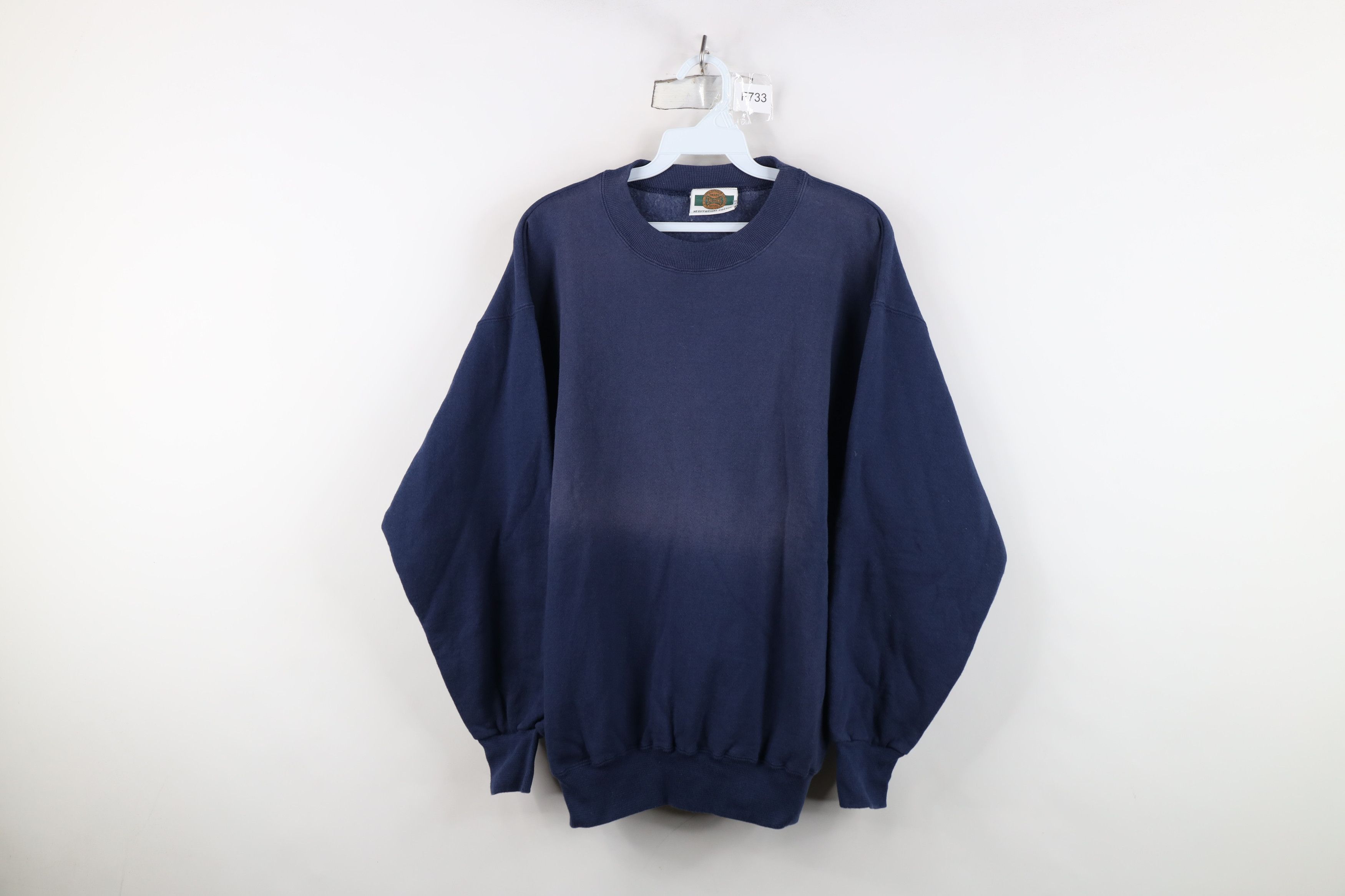Vintage Vintage 90s Spalding Boxing Heavyweight Cotton Sweatshirt Size US L / EU 52-54 / 3 - 1 Thumbnail