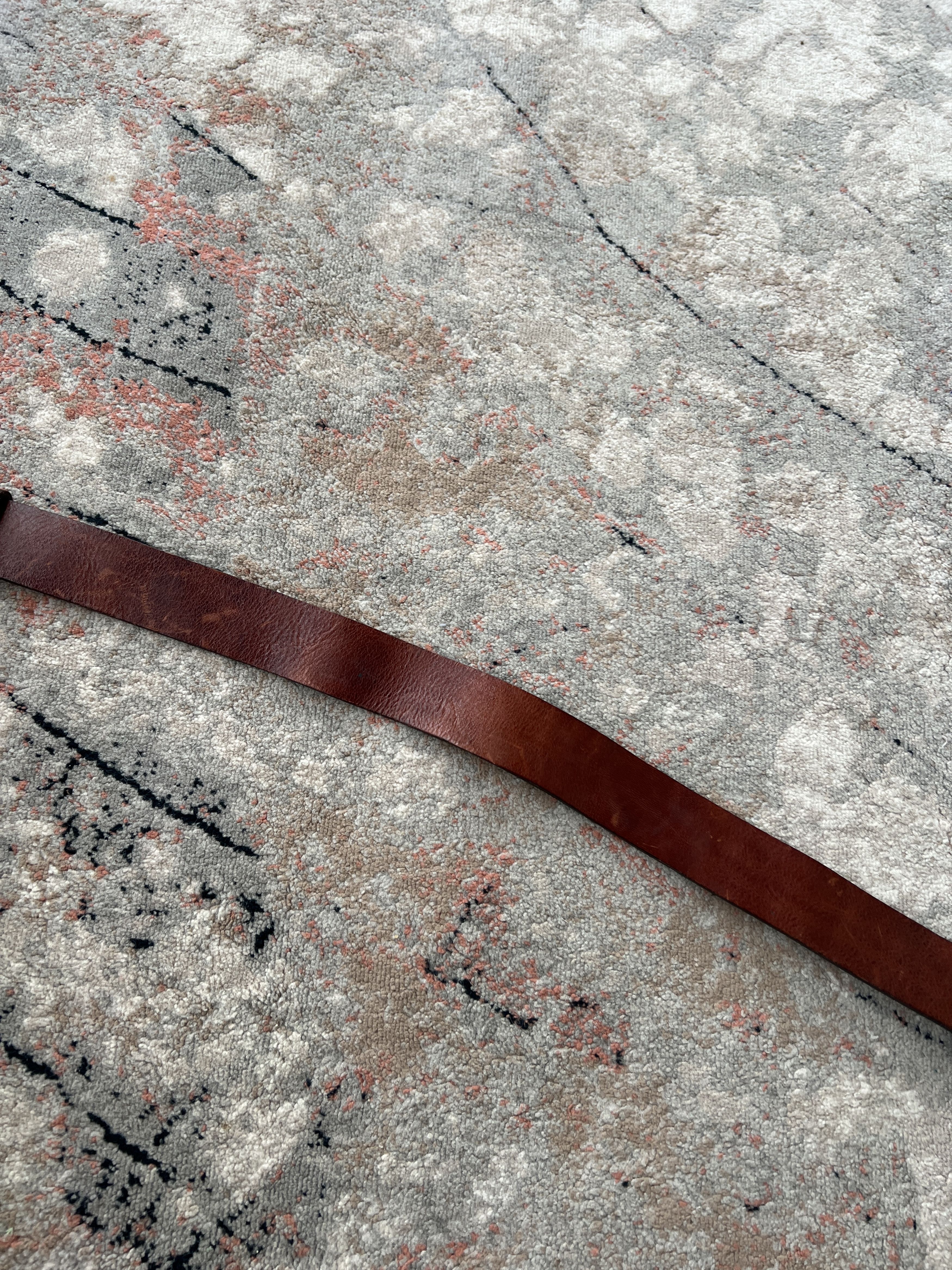 Leather × Vintage Vintage Buffalo Leather Belt Size ONE SIZE - 7 Thumbnail