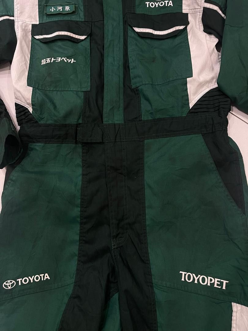 Japanese Brand × Toyo Enterprises 🔥SUPERB ! VINTAGE TOYOTA TOYOPET TECNO OVERALL JUMPSUIT Size US 38 / EU 54 - 6 Thumbnail