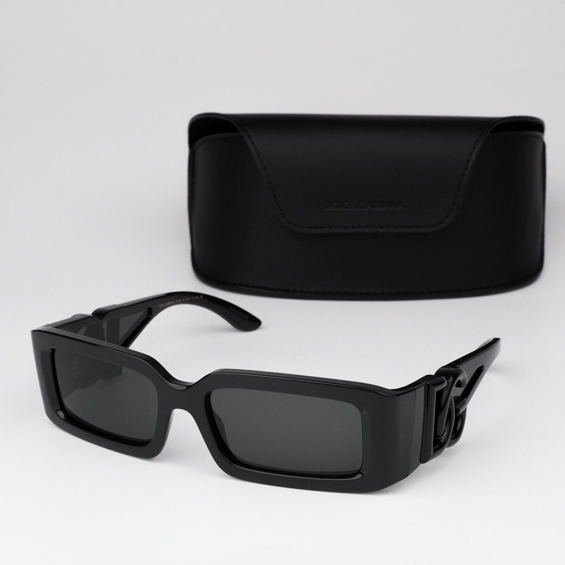 NEW D&G DG6197 501/87 Rectangle Unisex Sunglasses display picture 2