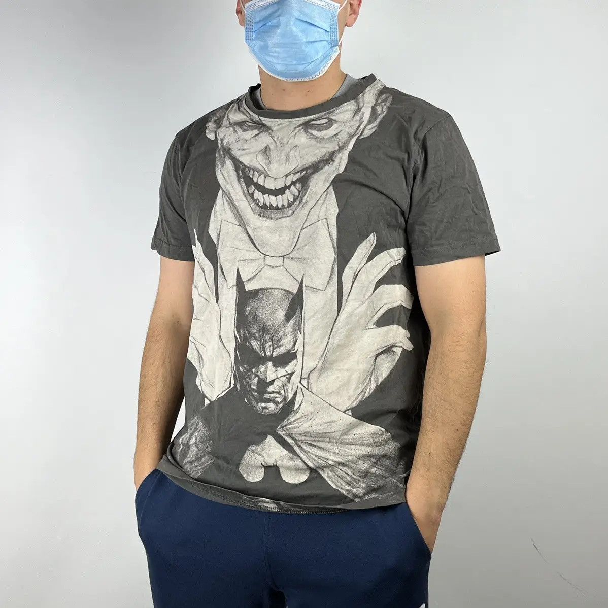 DC Comics Batman T-shirt all print joker batman size Medium Size US M / EU 48-50 / 2 - 1 Thumbnail