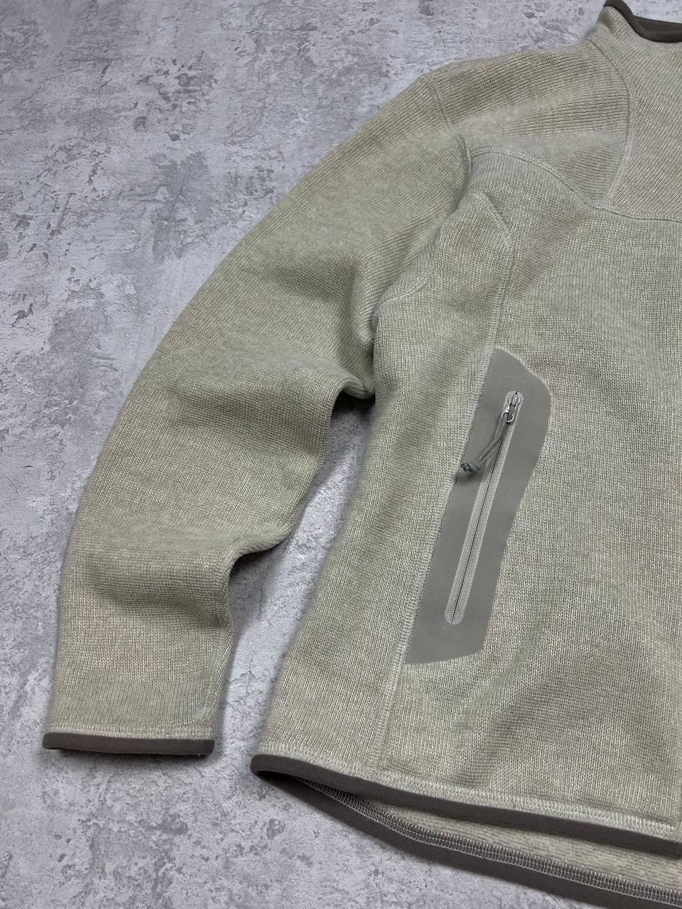 Arc'teryx Arcteryx Polartec Beige Zip-Fleece Sweatshirt Size M / US 6-8 / IT 42-44 - 4 Thumbnail