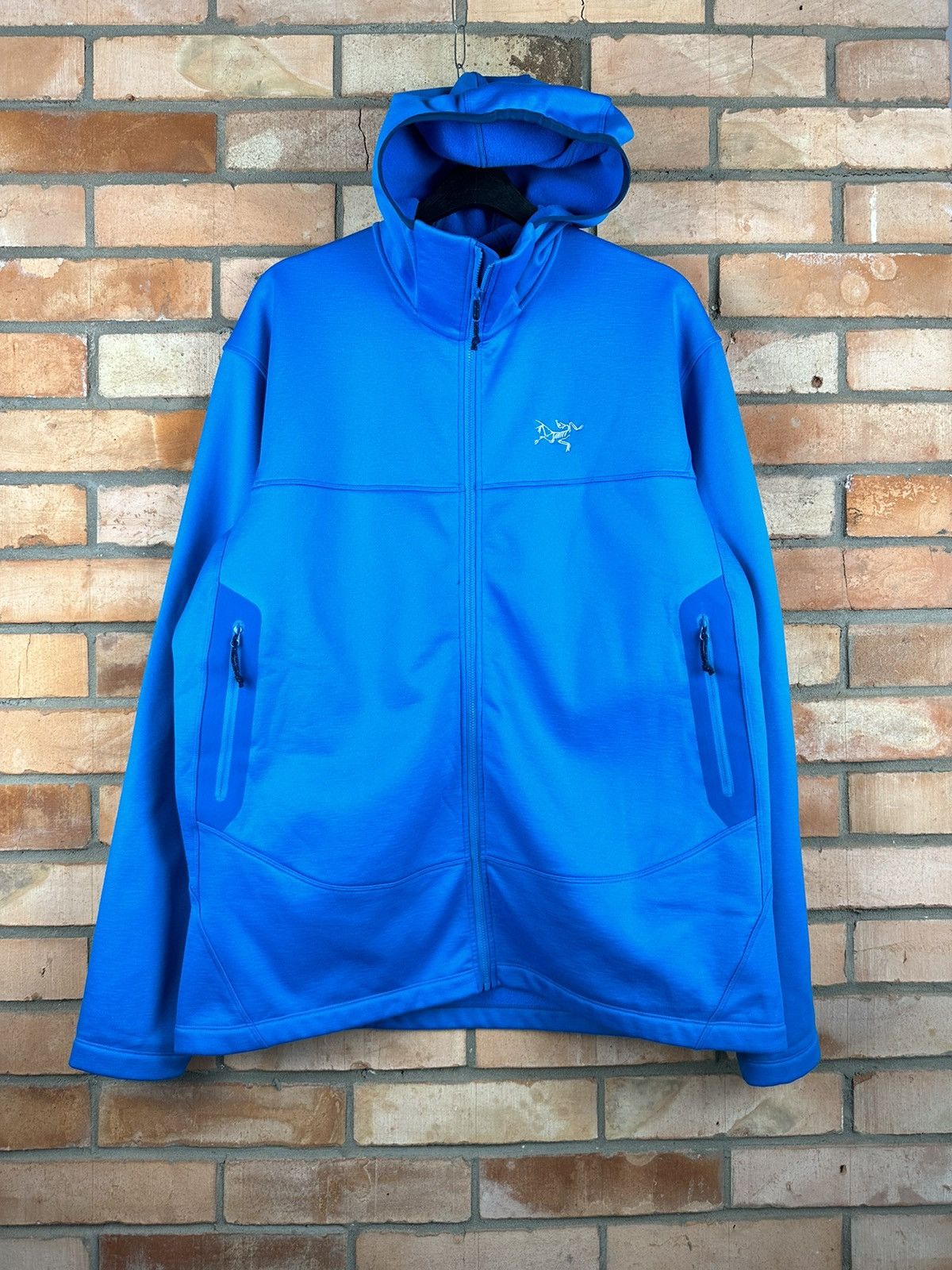 image of Arcteryx x Outdoor Life Vintage Arc’Teryx Zip Hoodie in Blue, Men's (Size XL)