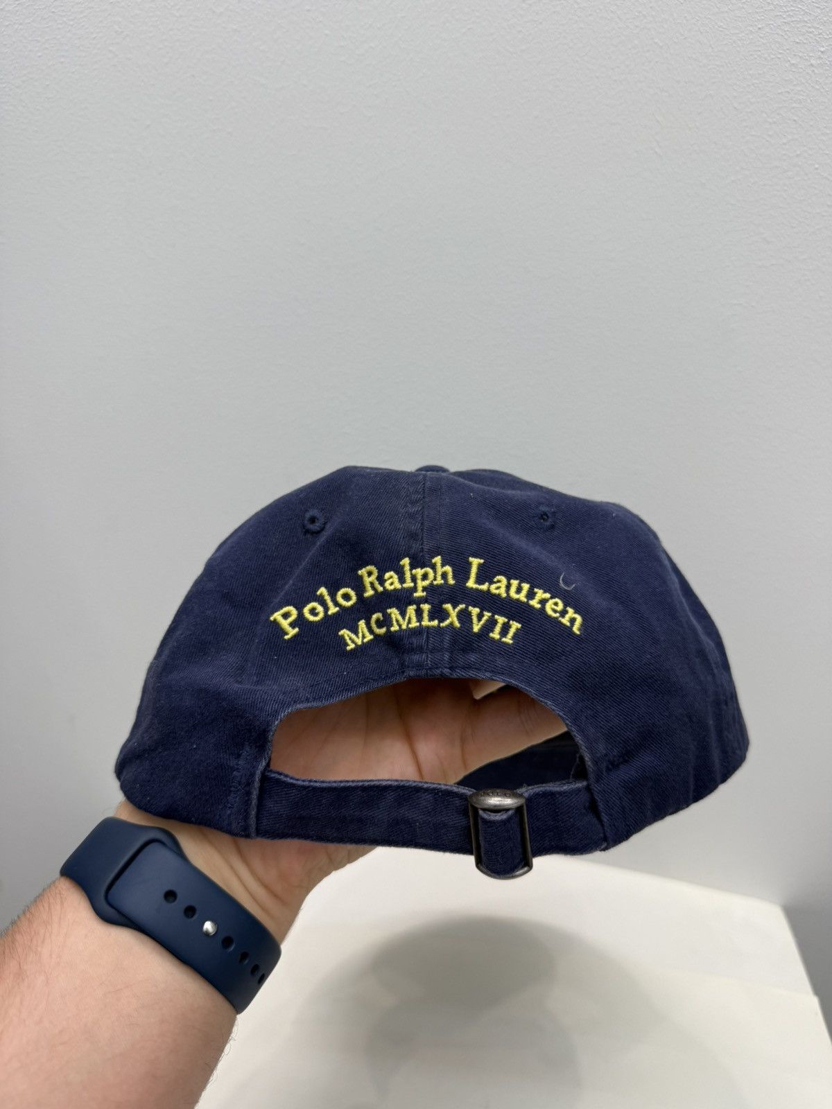 Polo Ralph Lauren Vintage Polo Ralph Lauren Equestrian New York Team Cap Hat Size ONE SIZE - 3 Thumbnail