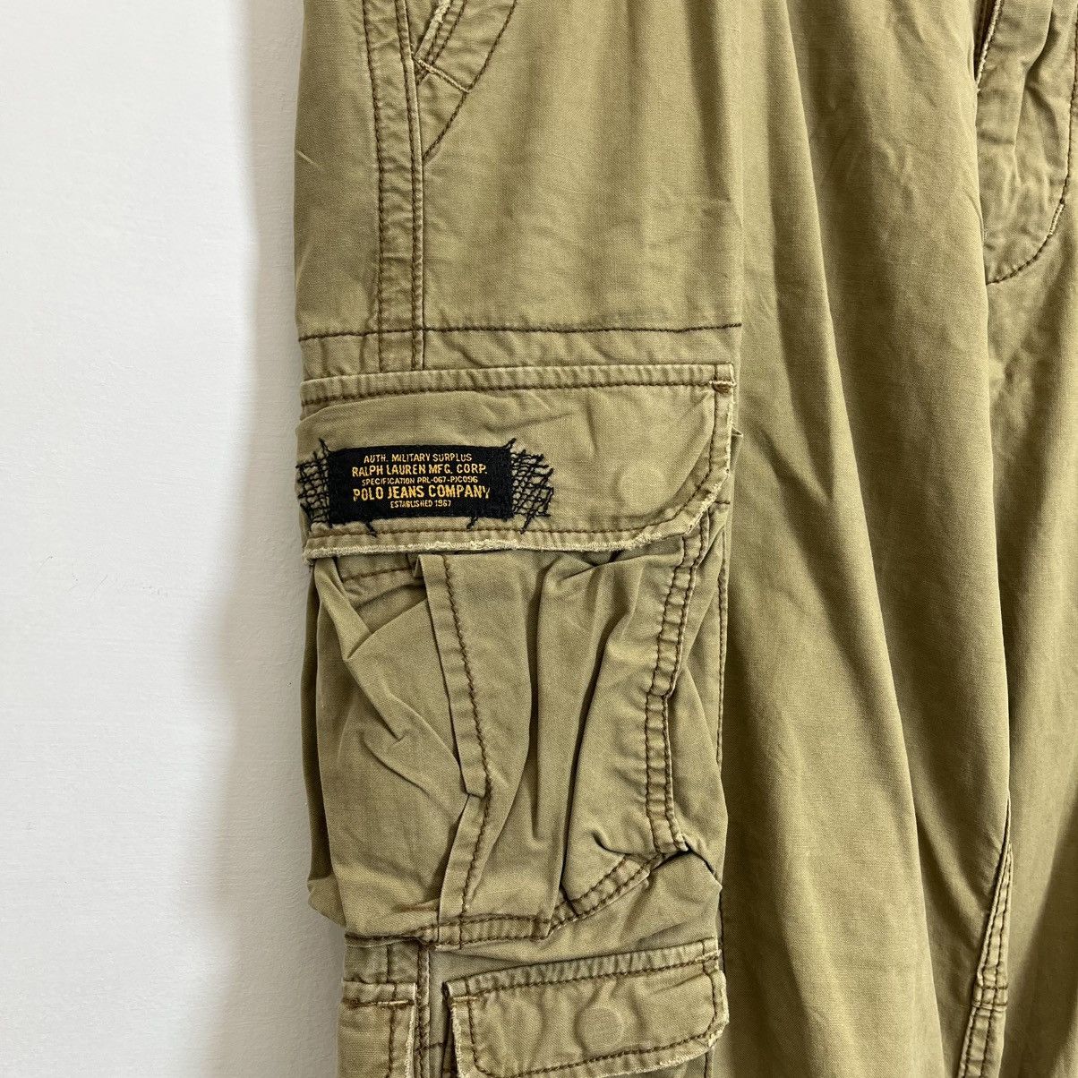 Polo Ralph Lauren Vintage Military Polo Ralph Lauren Cargo Pants Size US 35 - 3 Thumbnail