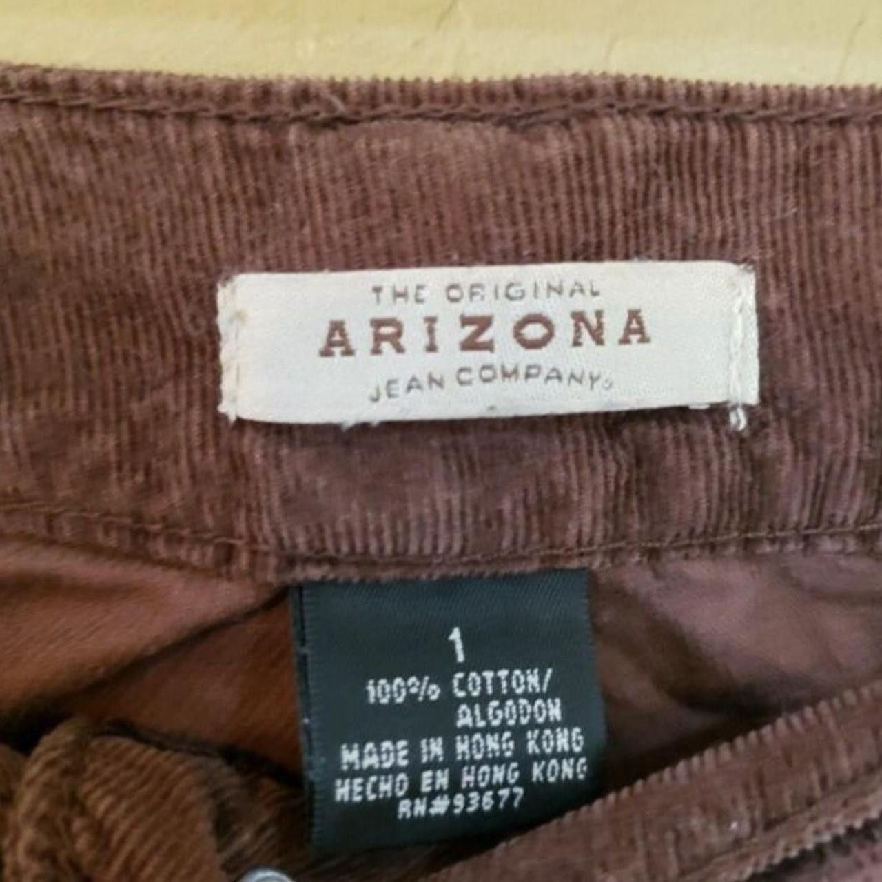 Arizona Jean Co. y2k grunge skater brown corduroy cargo pants Size 27" / US 4 / IT 40 - 6 Thumbnail