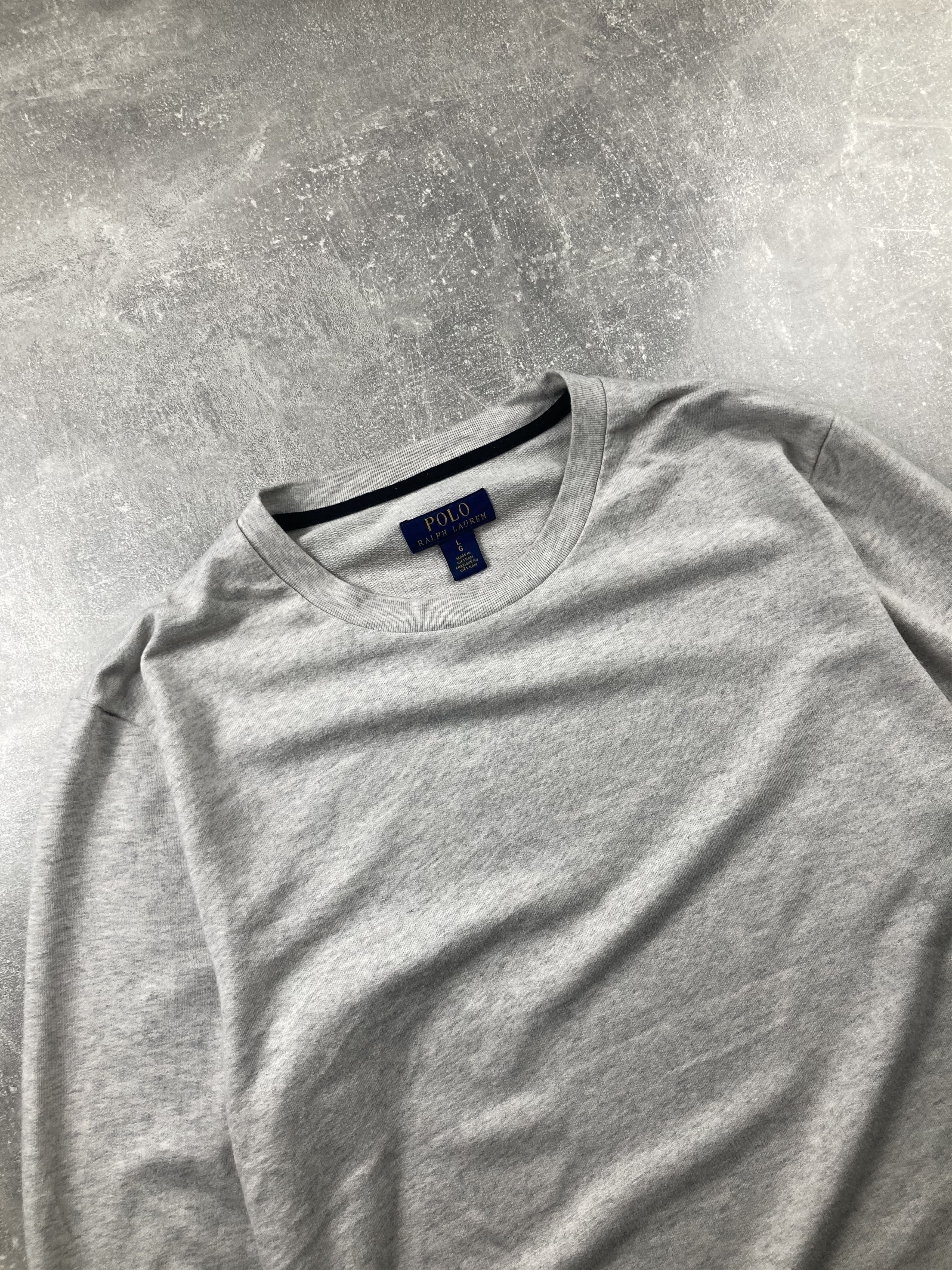 Polo Ralph Lauren Polo Ralph Lauren basic down logo vintage sweatshirt Size US L / EU 52-54 / 3 - 3 Thumbnail