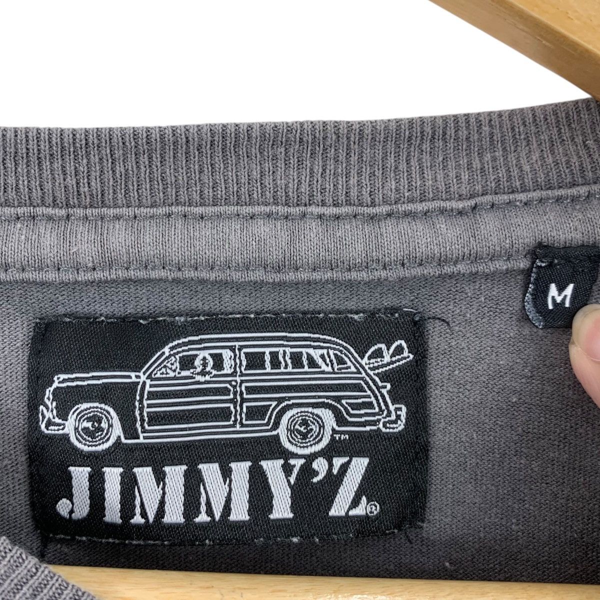 Vintage JIMMY'Z Layback Film Skate Graphic Tee Shirt Medium Size Size US M / EU 48-50 / 2 - 7 Thumbnail