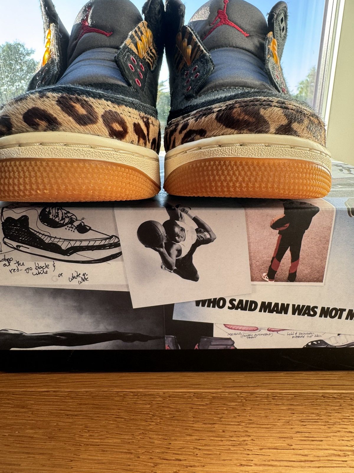 Retro Animal Instinct Jordan On Feet Nike Air Jordan 3, Animal