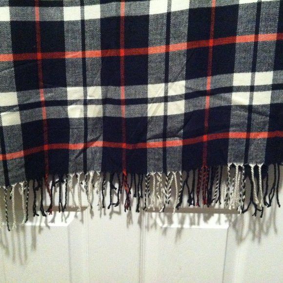 J.Crew J.CREW MEN'S NEW MULTICOLOR 100%ACRYLIC SCARF 24 1/2" X 81" Size ONE SIZE - 6 Thumbnail