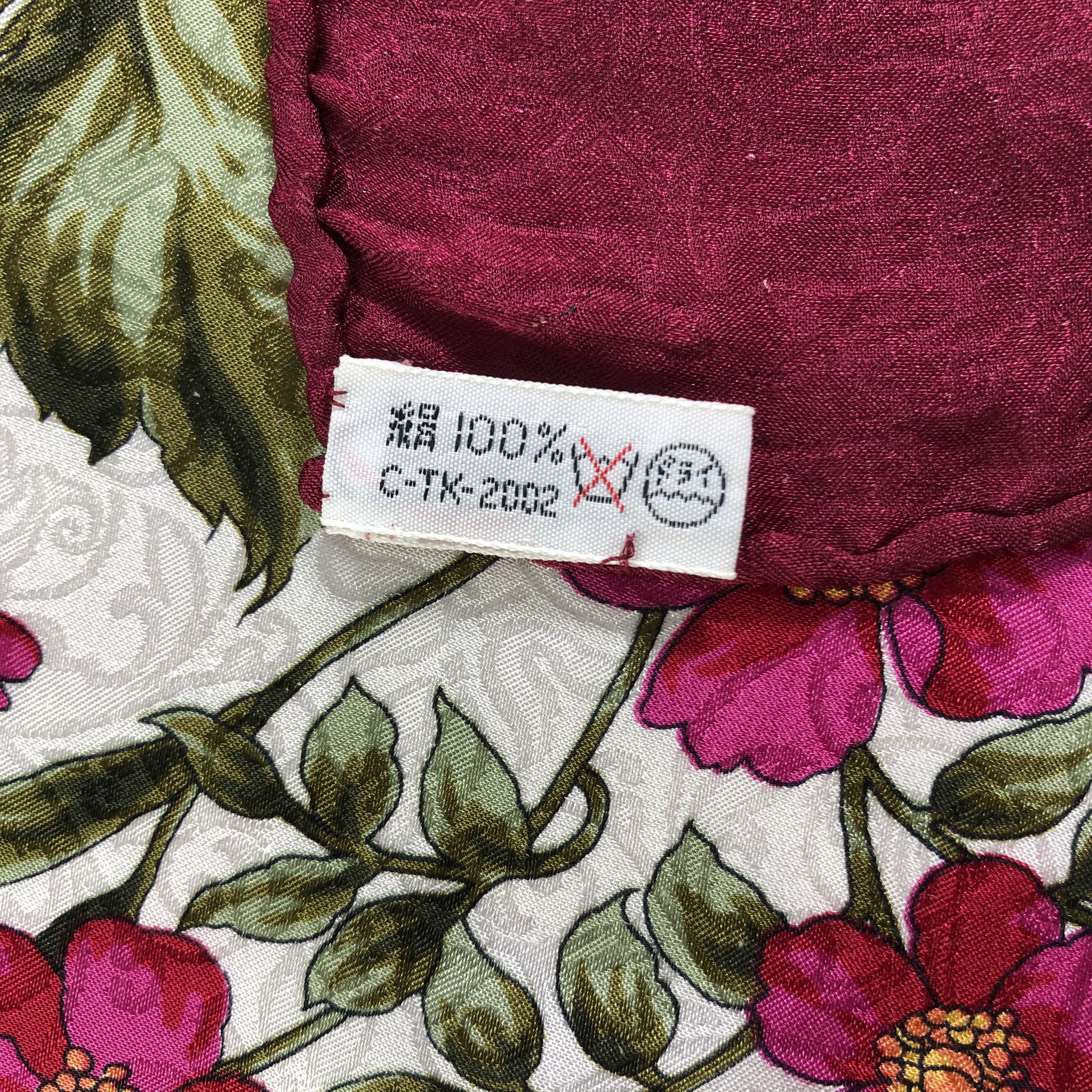 Bellerose × Vintage Vintage Bellerose Silk Scarf Size ONE SIZE - 7 Thumbnail